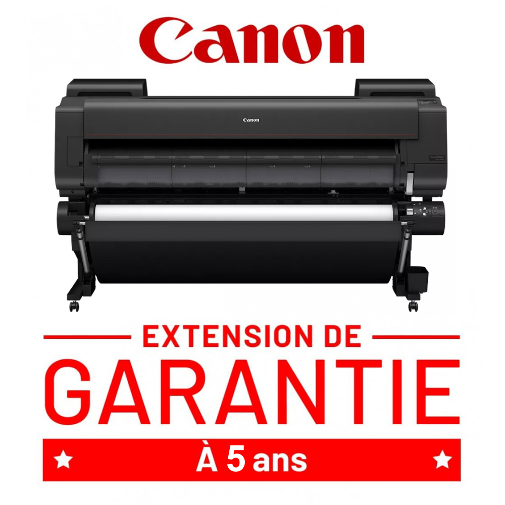 Extension de garantie à 5 ans pour imprimante ImagePROGRAF PRO-6600 et GP-6600S