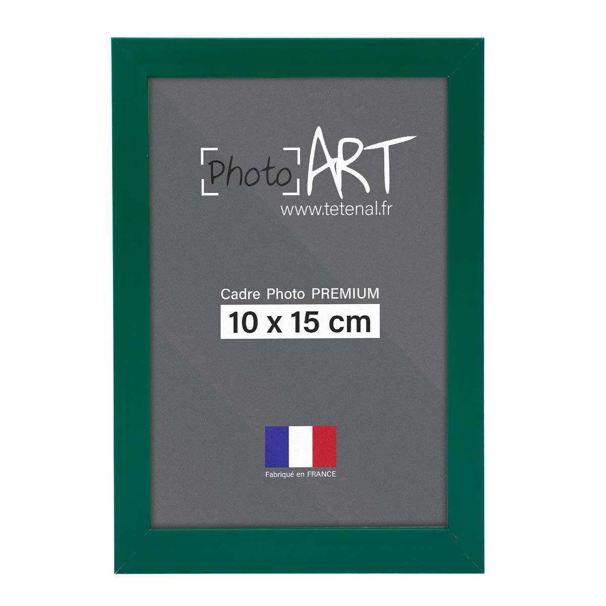 PHOTO ART PREMIUM Tonic Cadre bois 10x15 Vert lot de 4