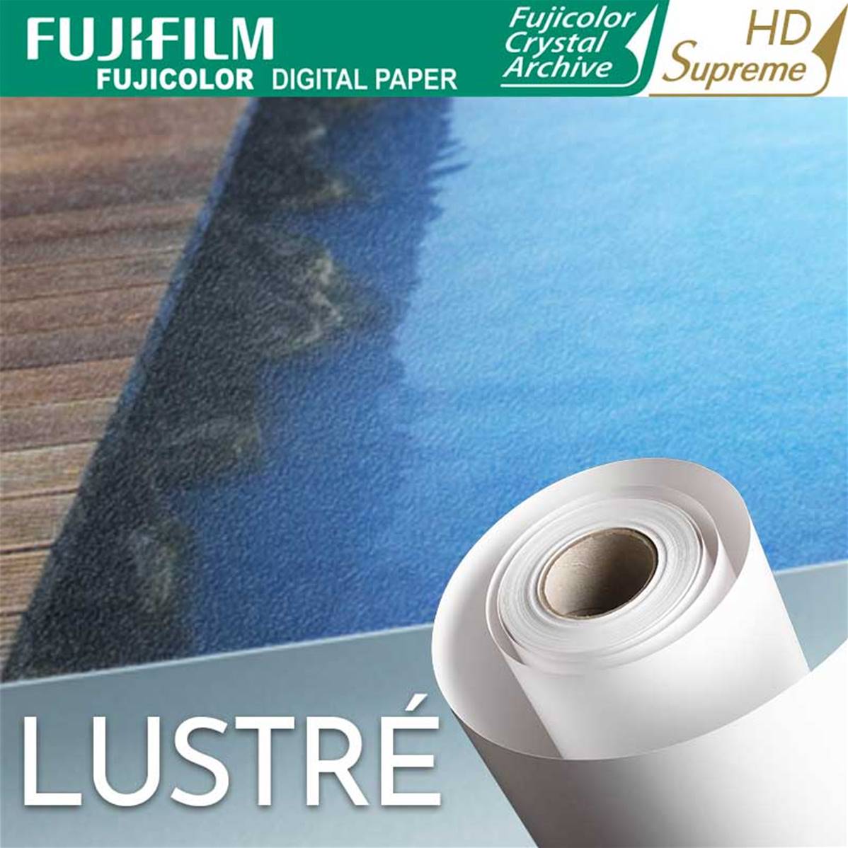 Crystal Suprême HD 15,2cmx172m - Lustré - Marqué au dos (2 rouleaux)