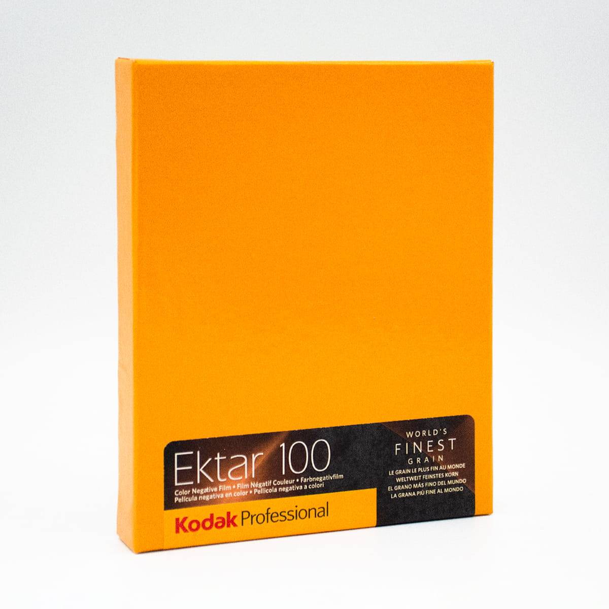 KODAK Film EKTAR 100 Color Negative 4x5" 10 plan-films