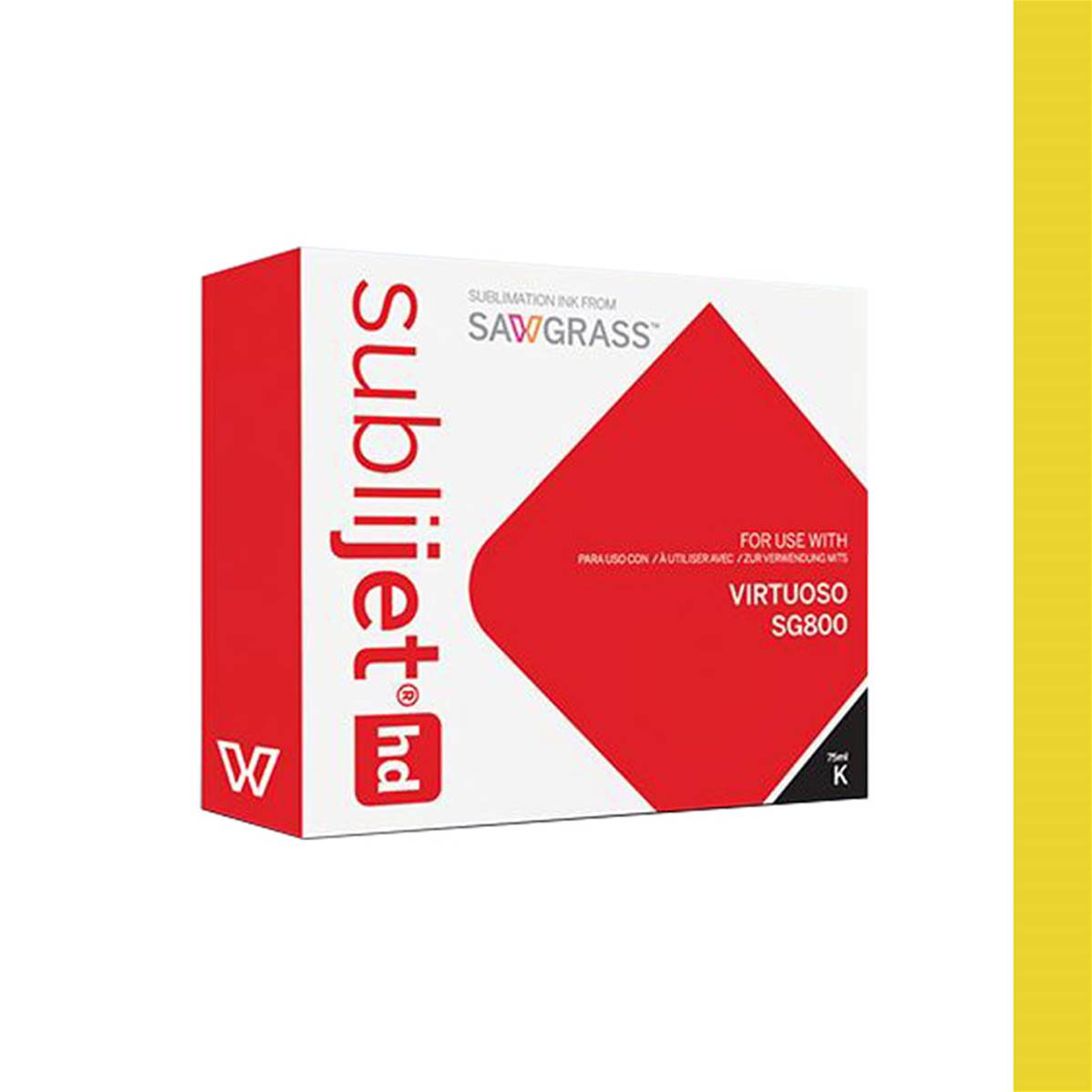 SAWGRASS Encre SubliJet HD jaune pour SG400/800 - 29ml