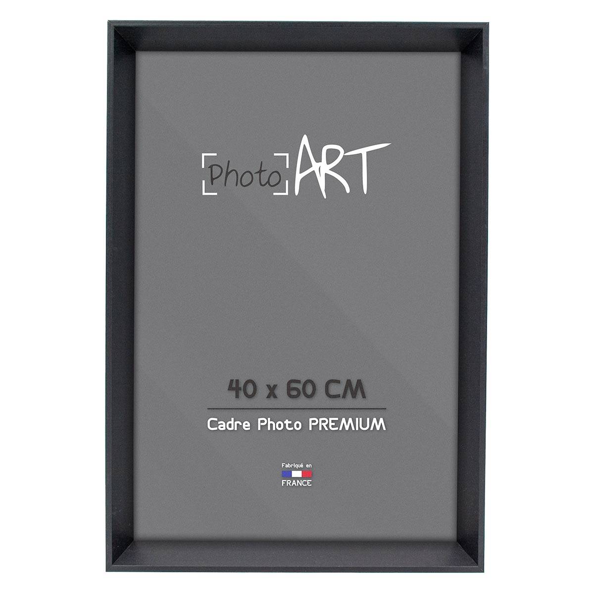 PHOTO ART PREMIUM Urban Cadre bois 40x60 Noir lot de 4