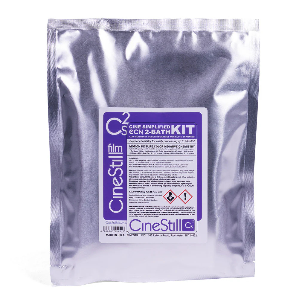 Kit de développement couleur CS2 ECN-2 (pour 16 Films)