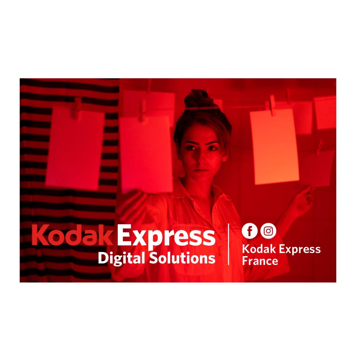 KODAK EXPRESS Carte de fidélité - Lot de 200