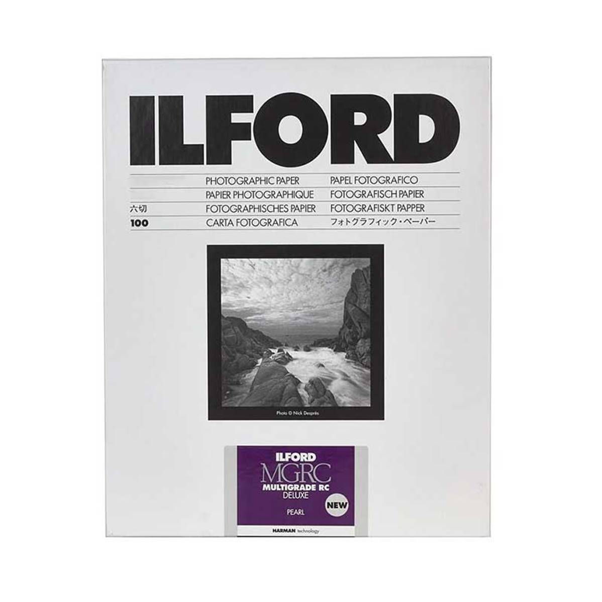 ILFORD Papier MULTIGRADE V RC DELUXE 10x15cm 100 feuilles - Perlé