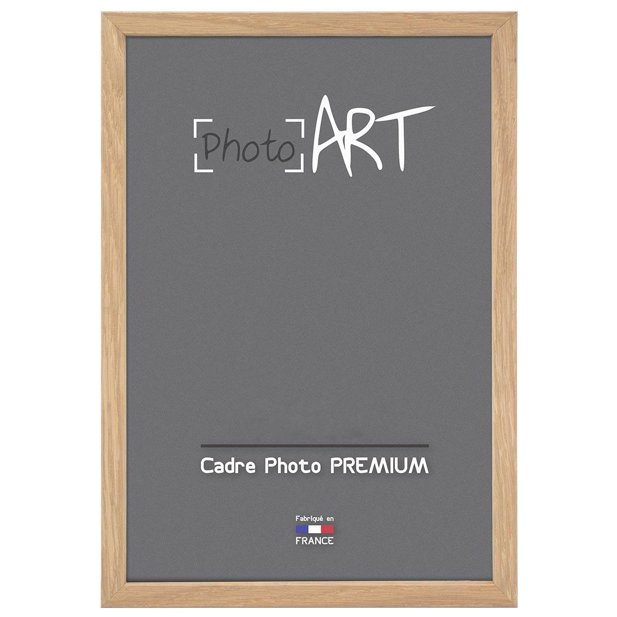 PHOTO ART PREMIUM Nature Cadre bois 20x30 Chêne lot de 4