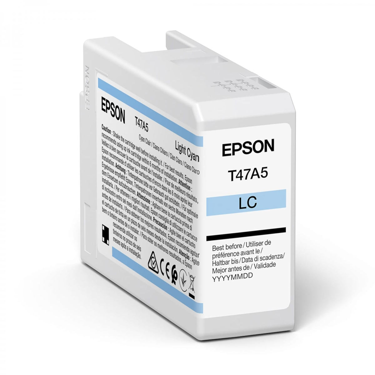 Encre CYAN CLAIR T47A5 pour Imprimante SC-P900 - 50 ml