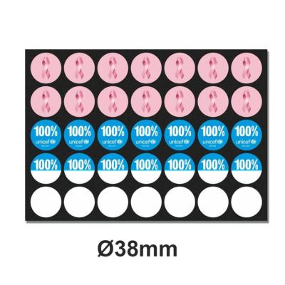 Gabarit impression Badges et magnets Ø38mm pour Epson V1000