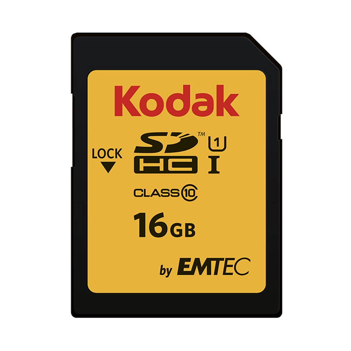 KODAK Carte Mémoire SD Premium 16GB - UHS-1 U1 Class 10