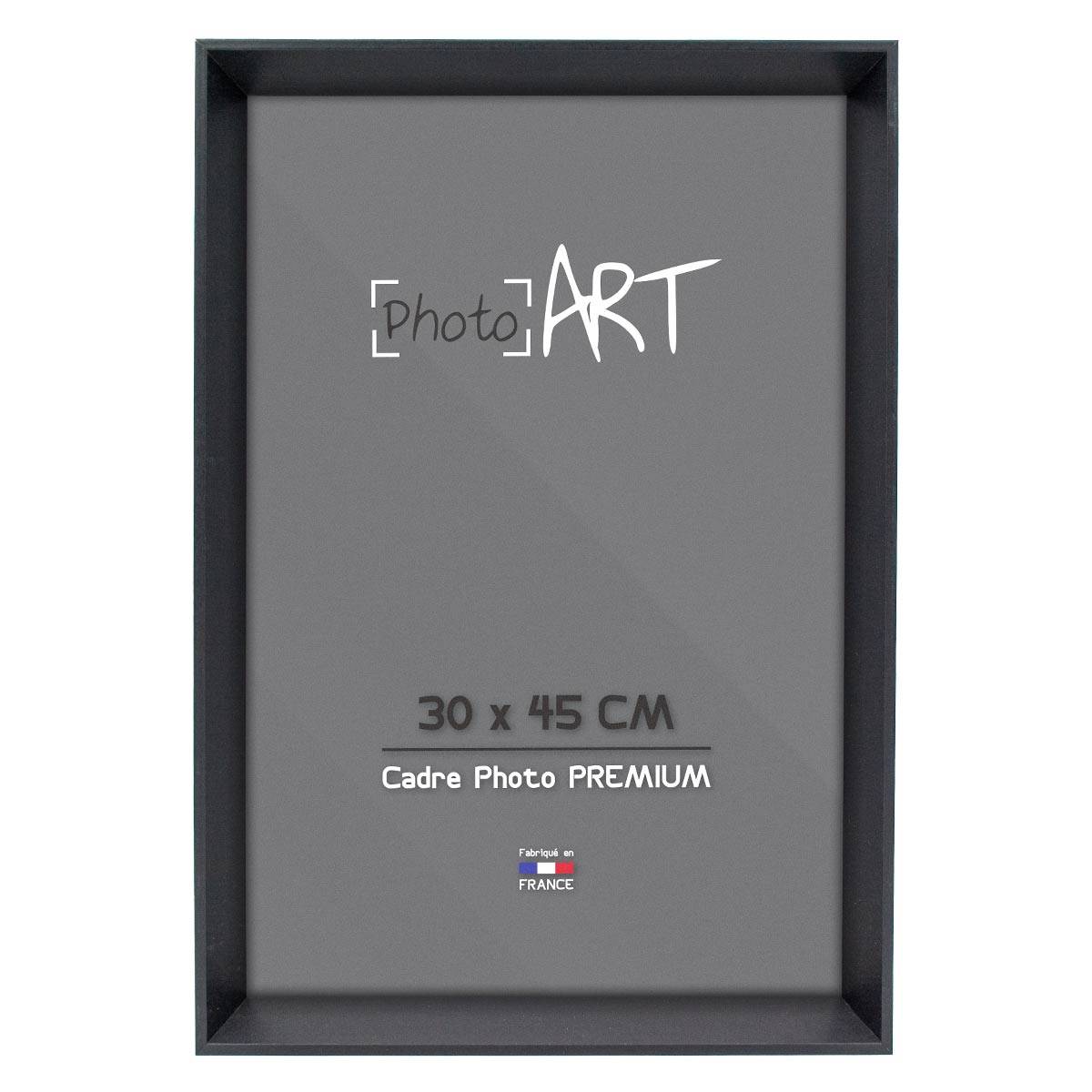 PHOTO ART PREMIUM Urban Cadre bois 30x45 Noir lot de 4