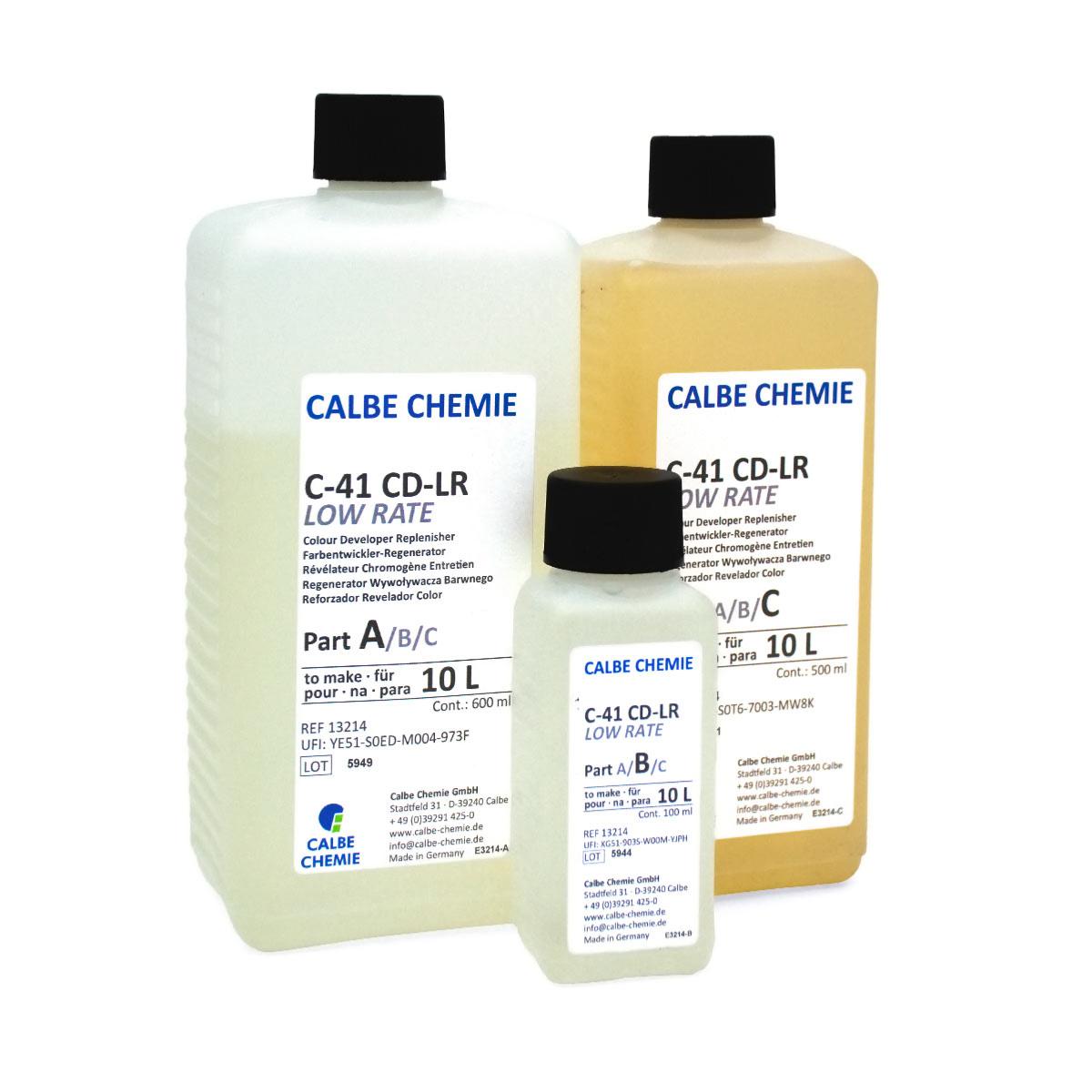 Chimie C41 Colour Developer Low Rate pour faire 4x10 Litres