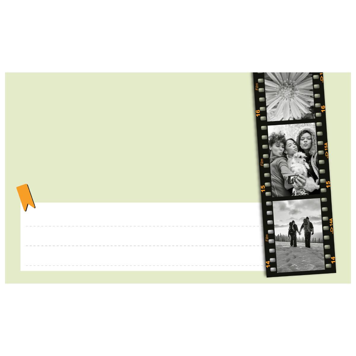 MA VIE EN PHOTOS Pochette carton Agrand + Soufflet 15x23cm  lot 200