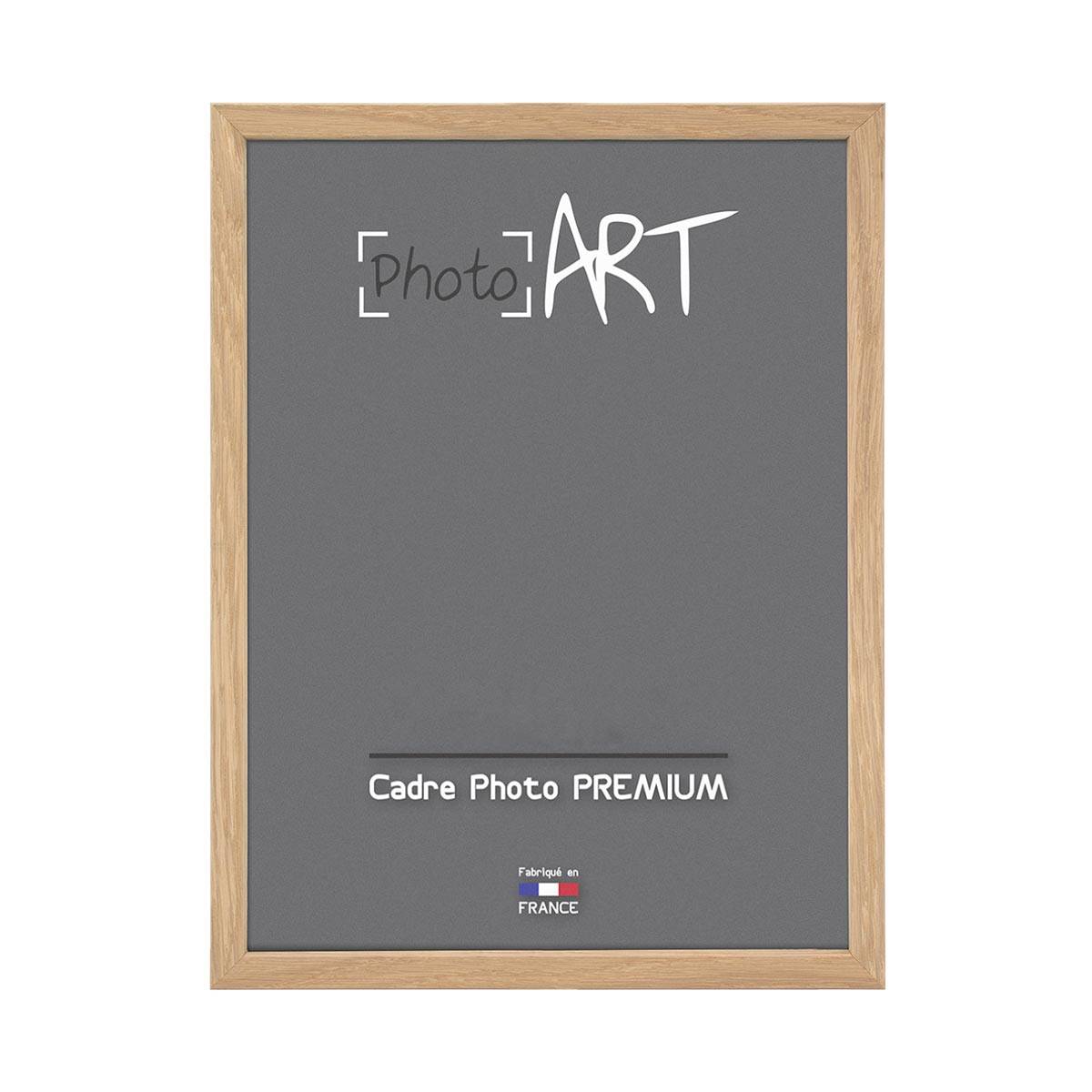PHOTO ART PREMIUM Nature Cadre bois 13x18 Chêne lot de 4
