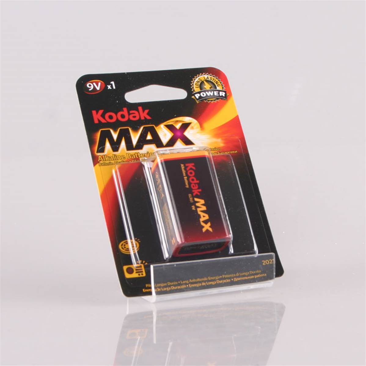 KODAK Piles Max Alcaline K9V 6LR61 - 9V Vendu par 10