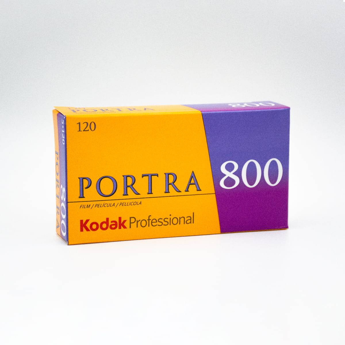 KODAK Film Portra 800 Format 120 Propack de 5 films