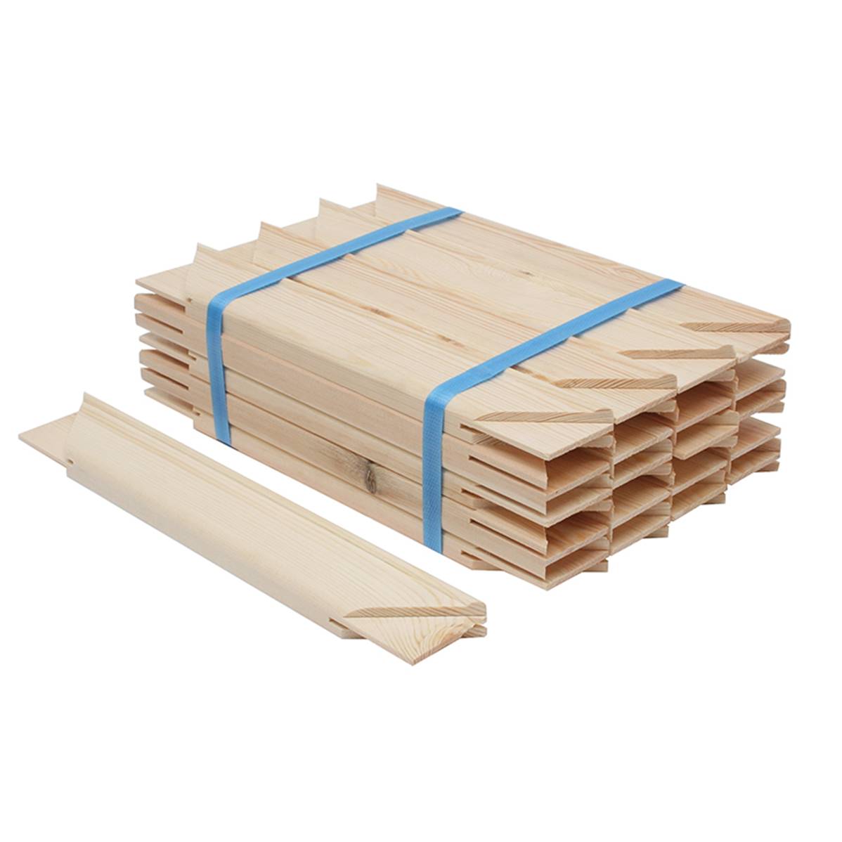 DEKNUDT Barre à Chassis x20 en Pin de 100cm avec 40 clés à assembler