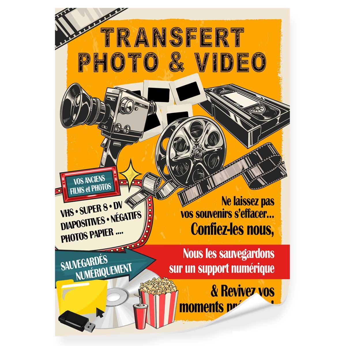 TETENAL Poster Transfert Photo & Vidéo