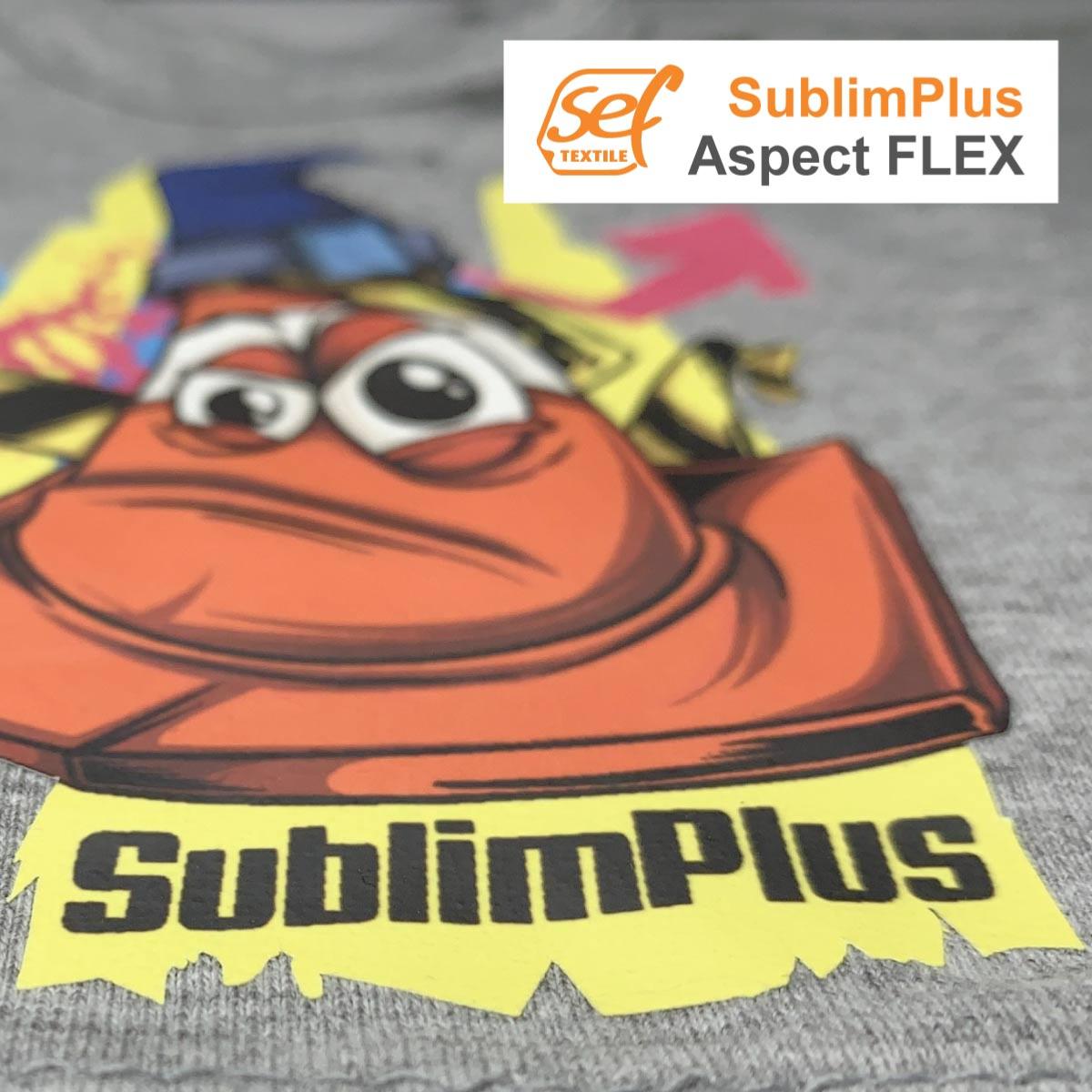SEF Film Thermocollant SublimPlus Aspect Flex - 50 feuilles A3