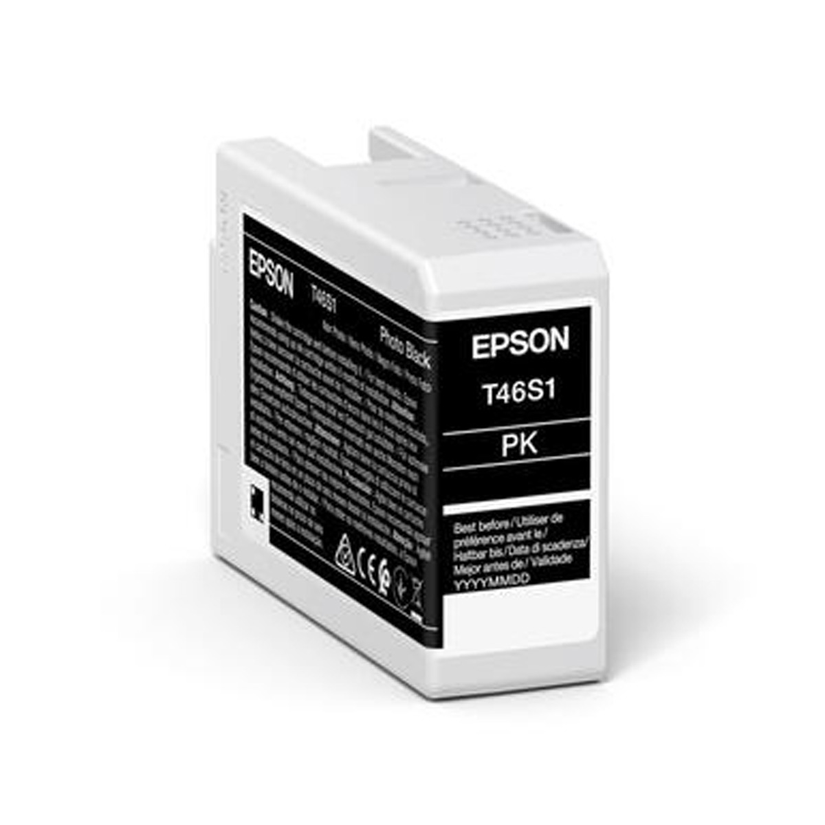 EPSON Encre  NOIR PHOTO T46S1 pour Imprimante SC-P700 - 25 ml
