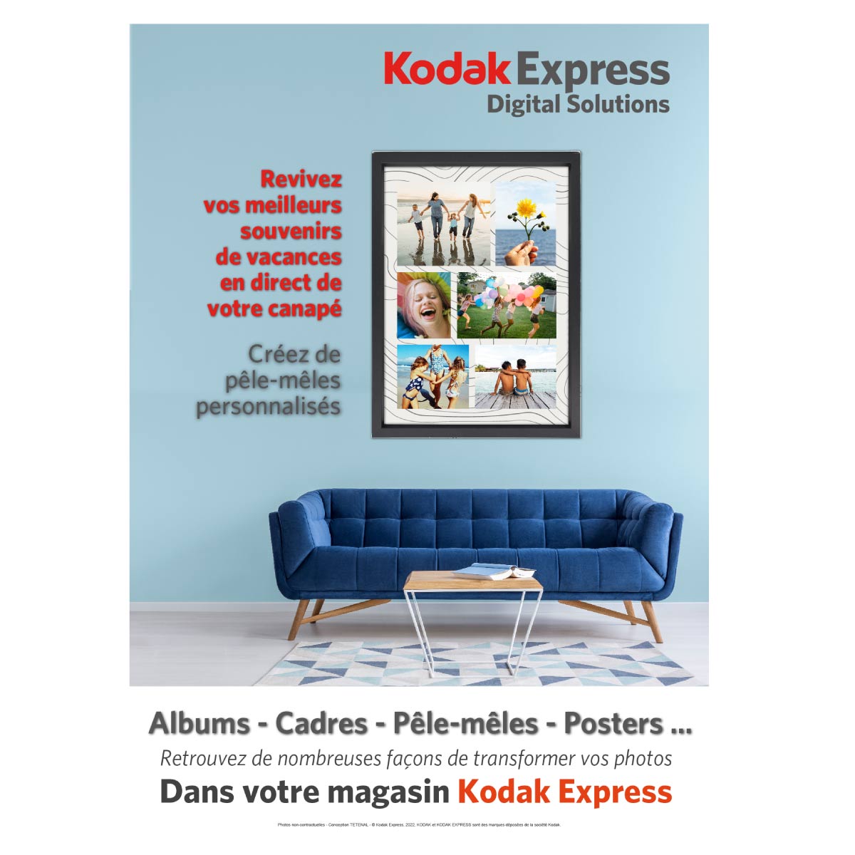 KODAK EXPRESS Poster Pêle-Mêle