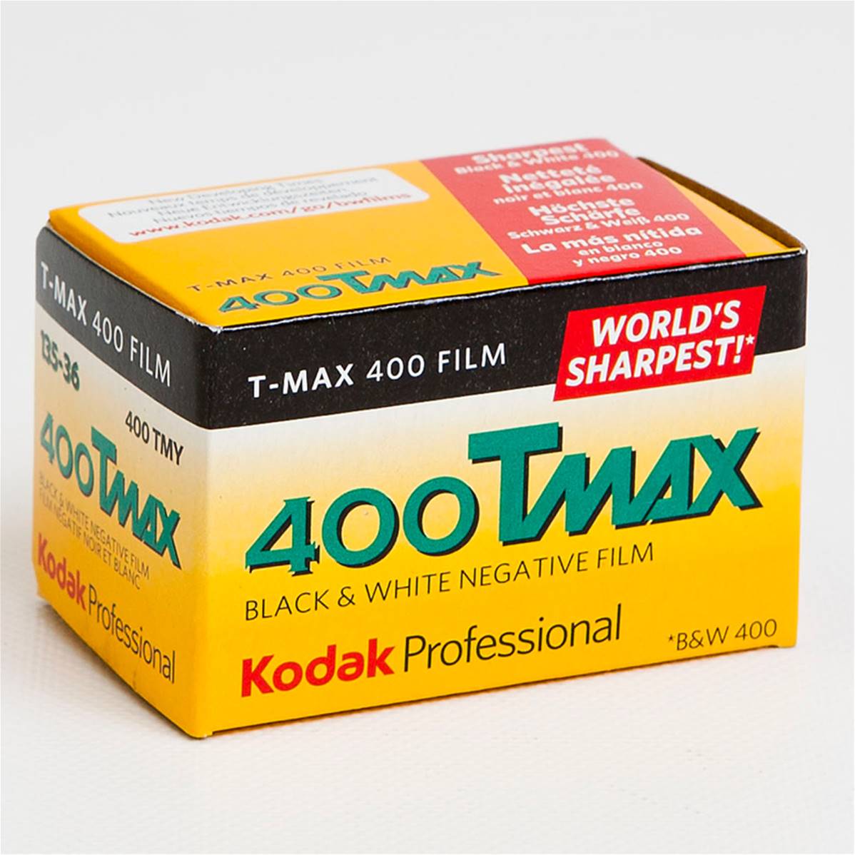 KODAK Film T-MAX 400 TMY 135-36 poses - vendu par10