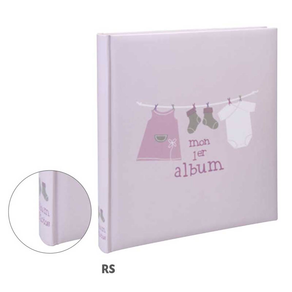 ERICA Album Lulu Traditionnel 30.5x28 - 216 vues - rose