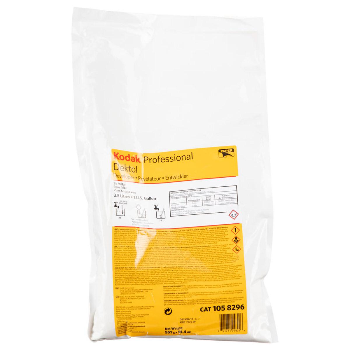 KODAK Chimie Révélateur Dektol 3,8 L