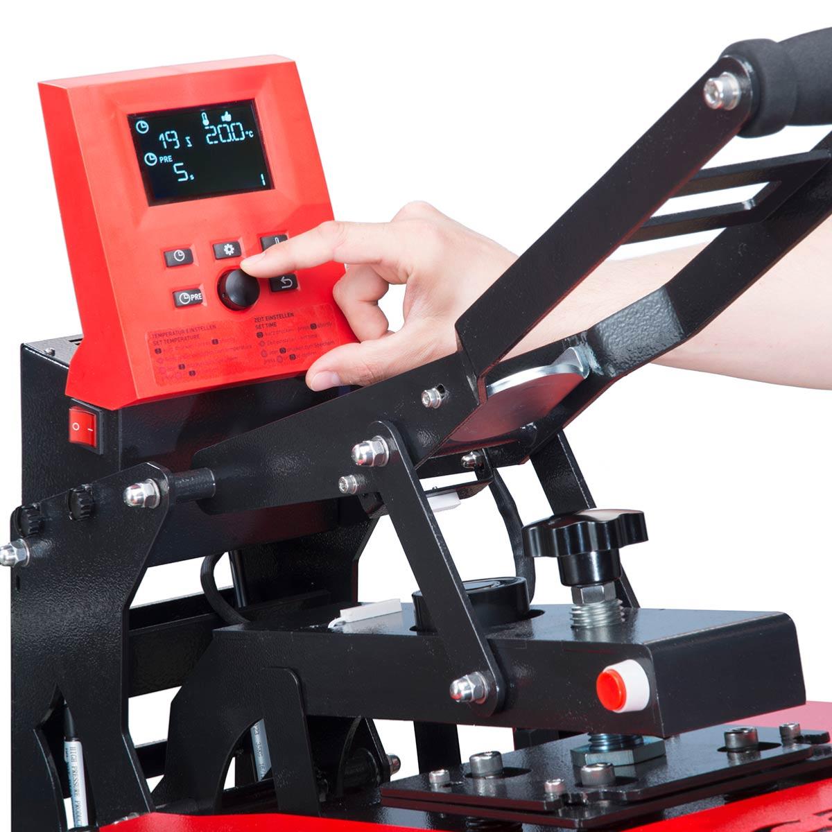 SECABO Presse à chaud semi-automatique TC5 SMART Energy Saver 38x38cm