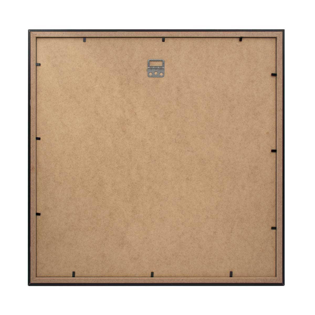 PHOTO ART PREMIUM Cadre bois 40x40 Noir lot de 4