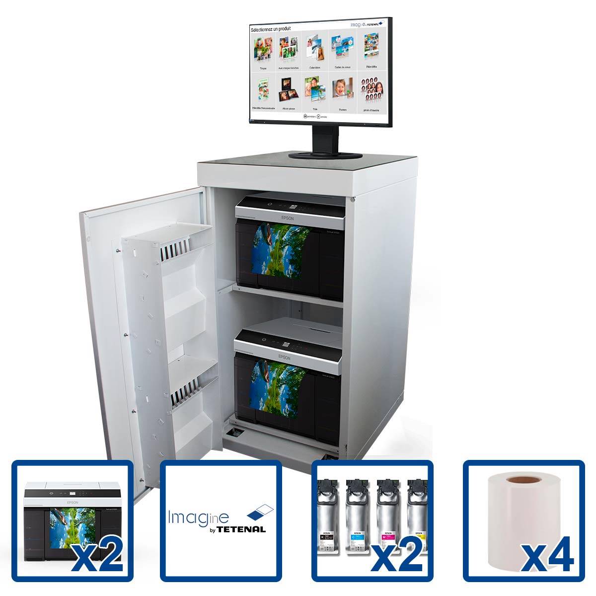 EPSON D10 Imagine 2 (2 x D1000 + PC Imagine + Consommables)