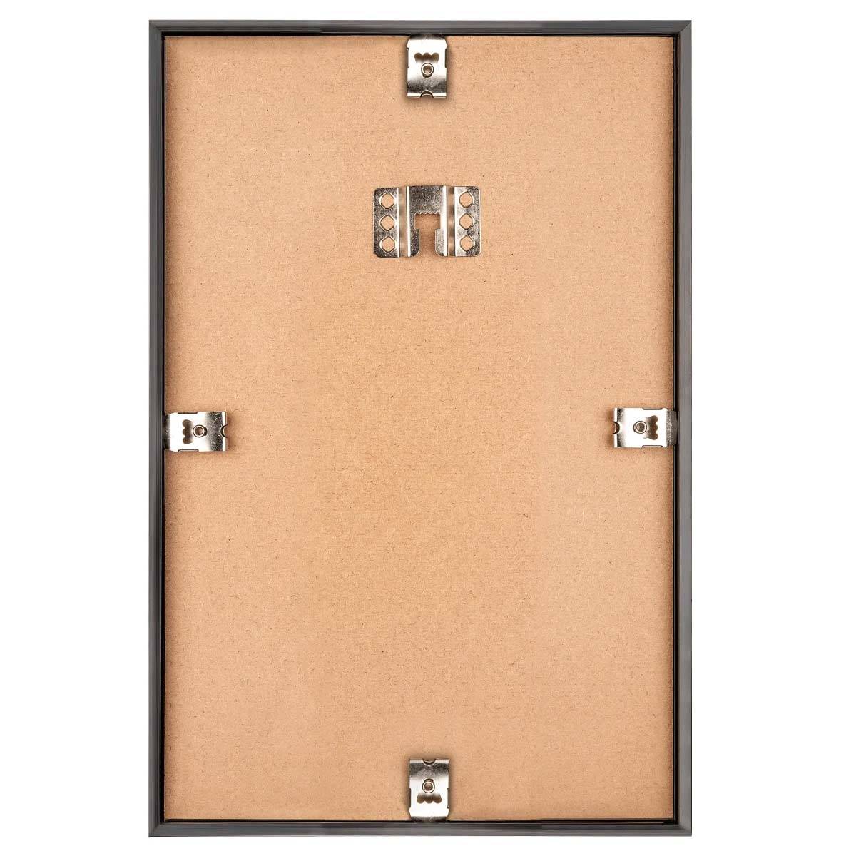 WALTHER Cadre bois Stockholm 30x45cm - Couleur Noyer - Lot de 4