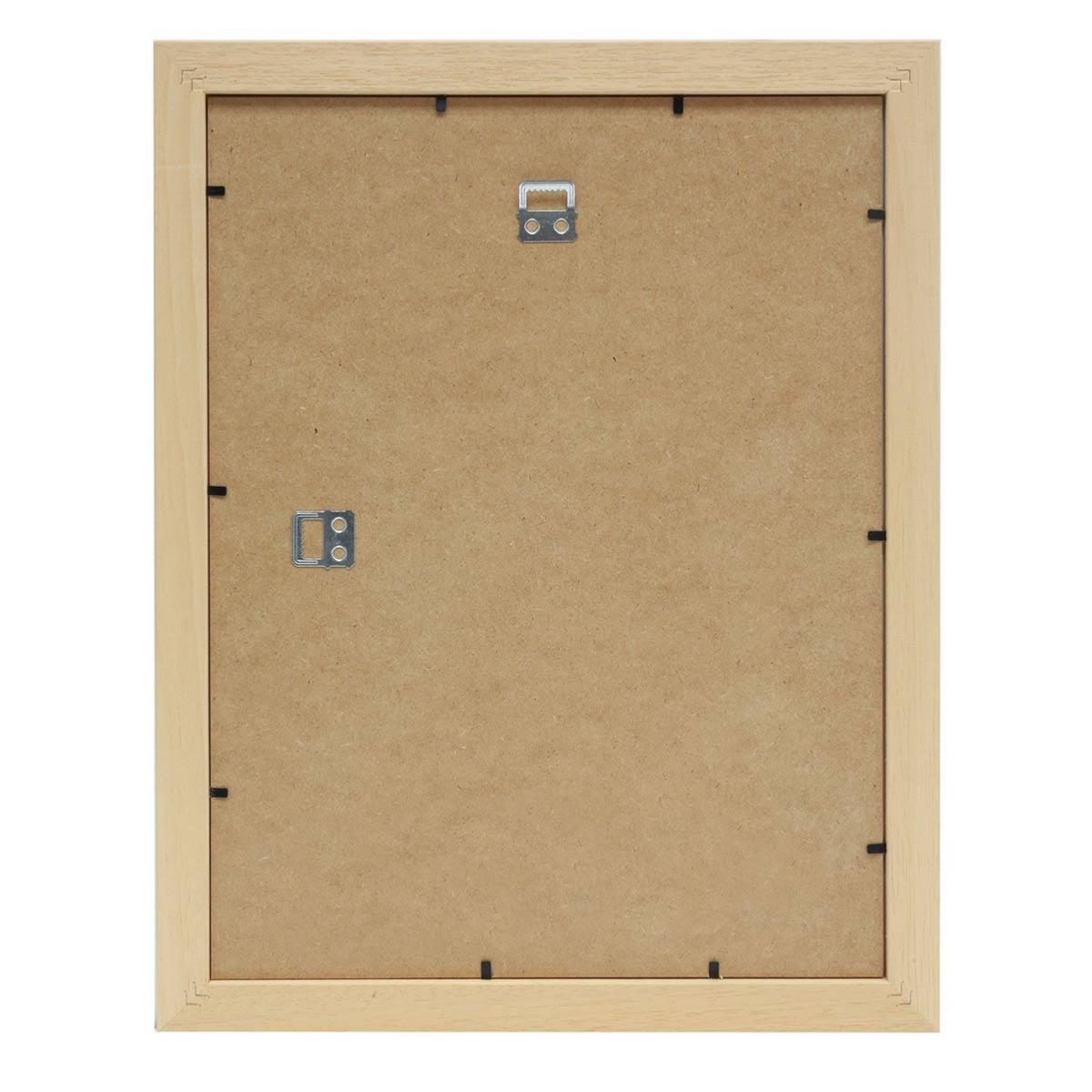 DEKNUDT Cadre bois gris 15x20cm - Lot de 4