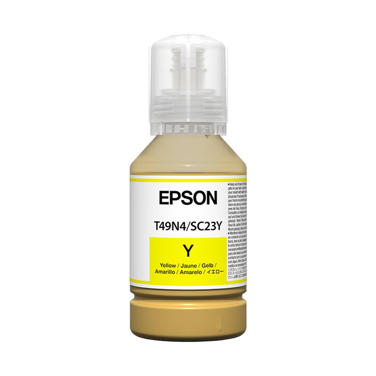 EPSON Encre JAUNE pour Imprimante SC-F500/F100 - 140 ml