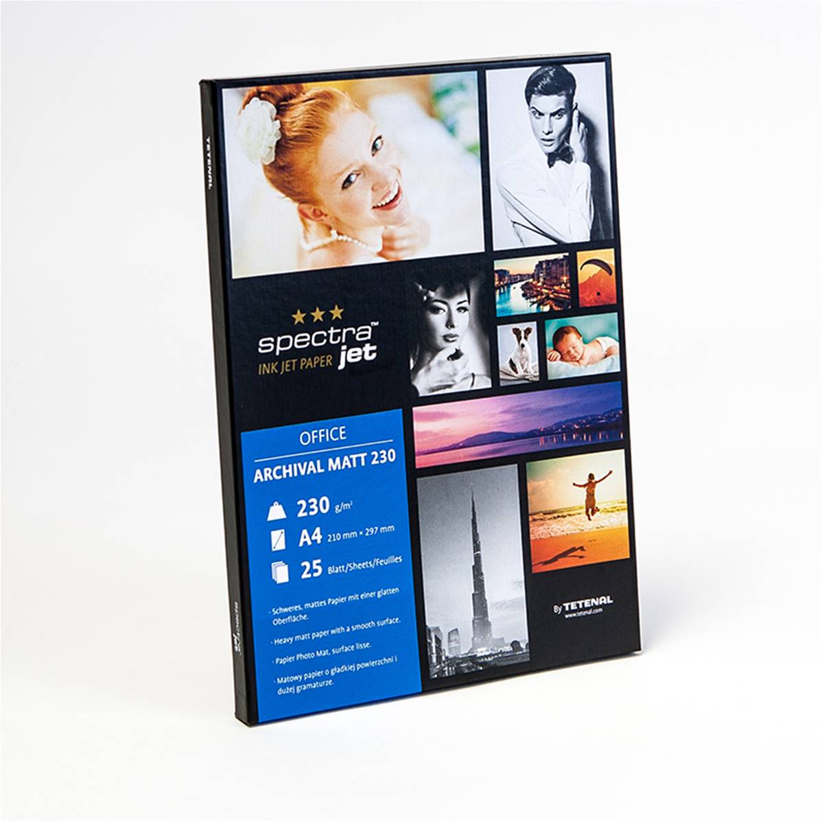 SPECTRAJET Papier Archival Mat 230g A4 25 feuilles