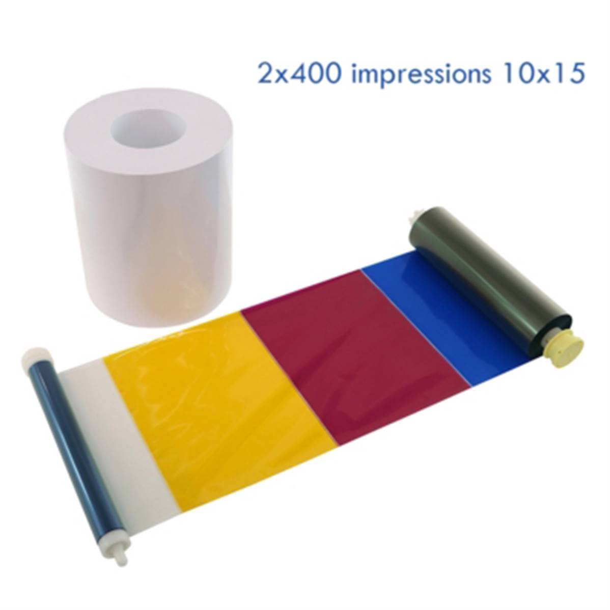 DNP Papier pour DS620 10x15cm (4x6") - 2 x 400 impressions