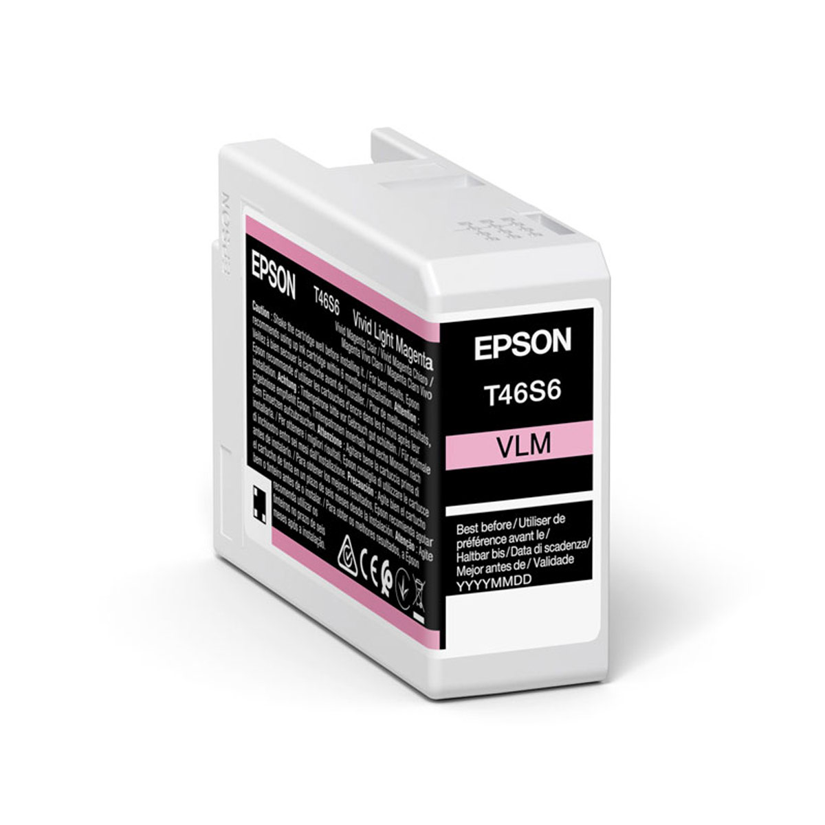 Encre MAGENTA CLAIR T46S6 pour Imprimante SC-P700 - 25 ml