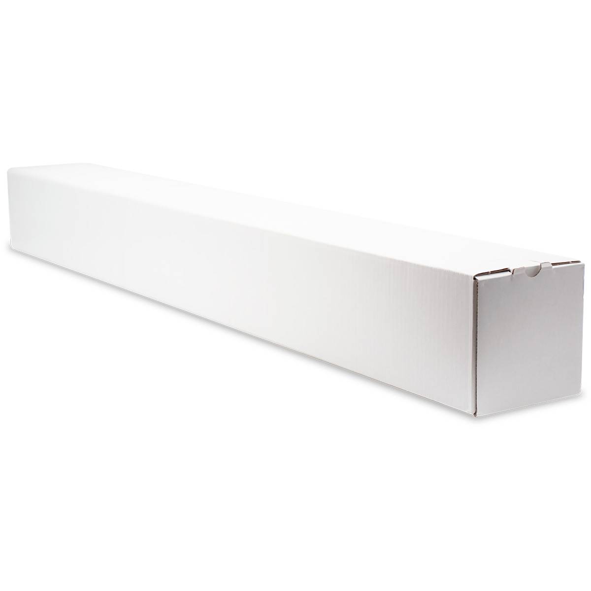 ETUI Poster carton blanc 7,5x7,5x65cm lot de 50