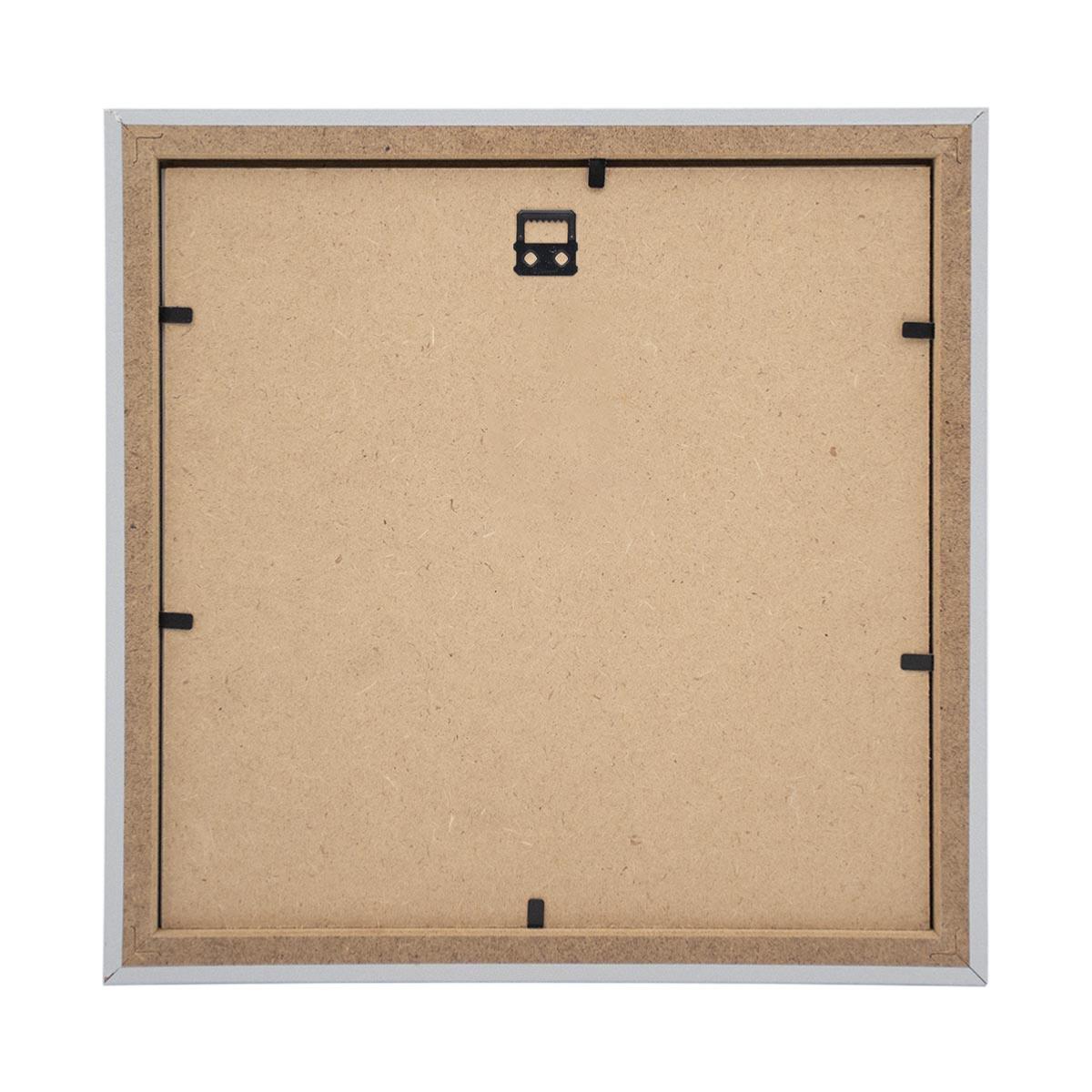 PHOTO ART PREMIUM Cadre bois 50x50 Argent lot de 4