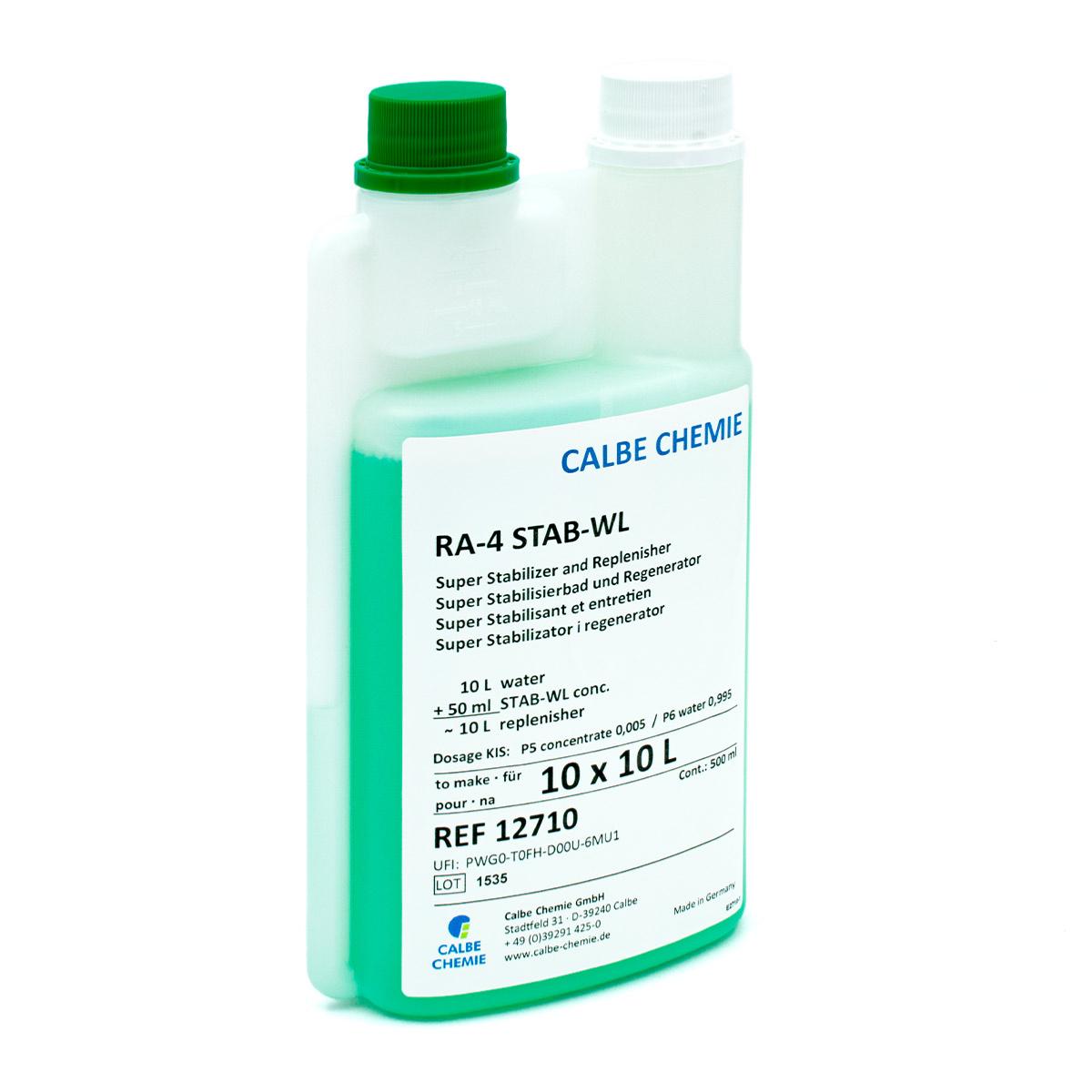 Chimie RA-4 STAB-WL 2x0.5L pour 2x10x10L