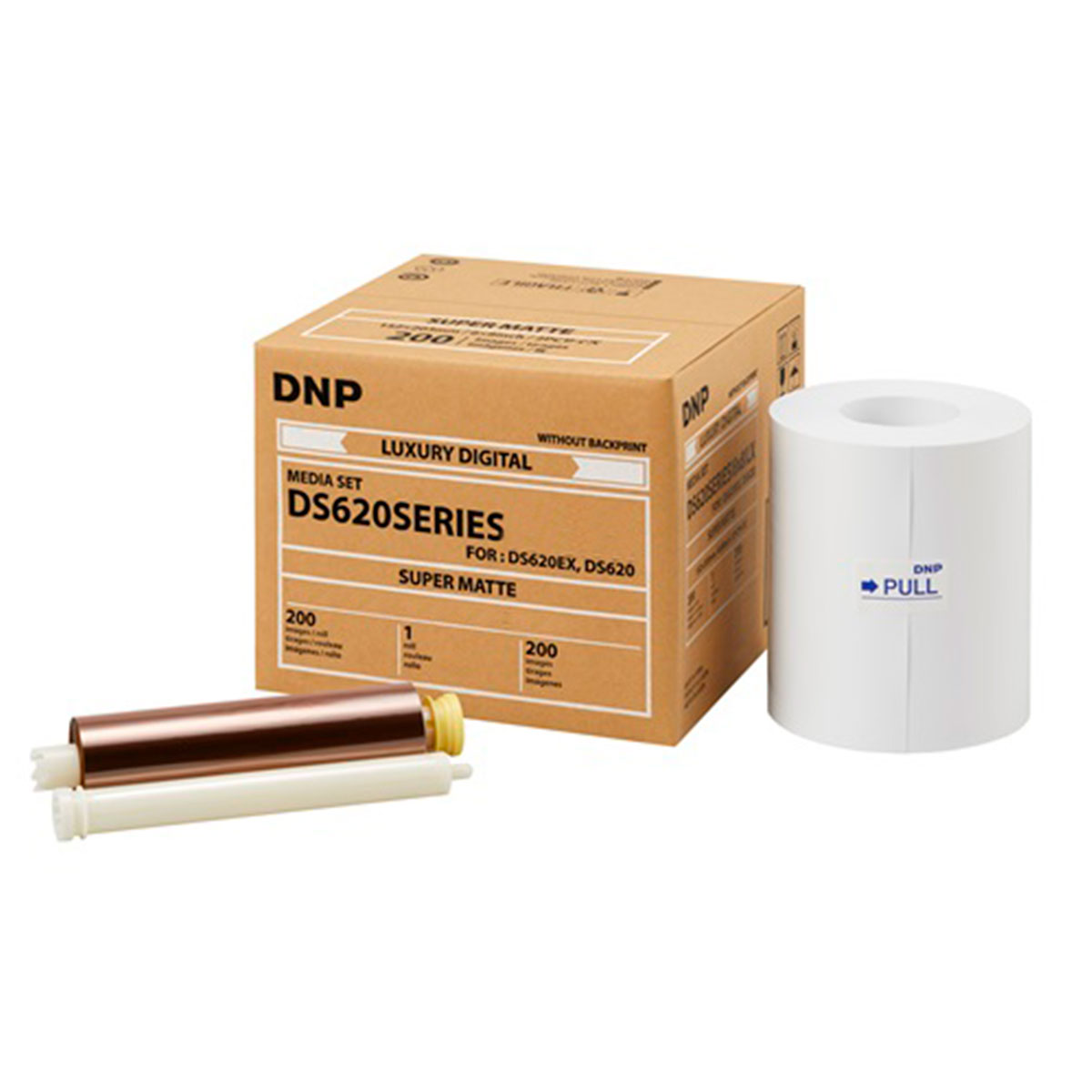 DNP Papier pour DS620 15x20cm (6x8") Super Mat