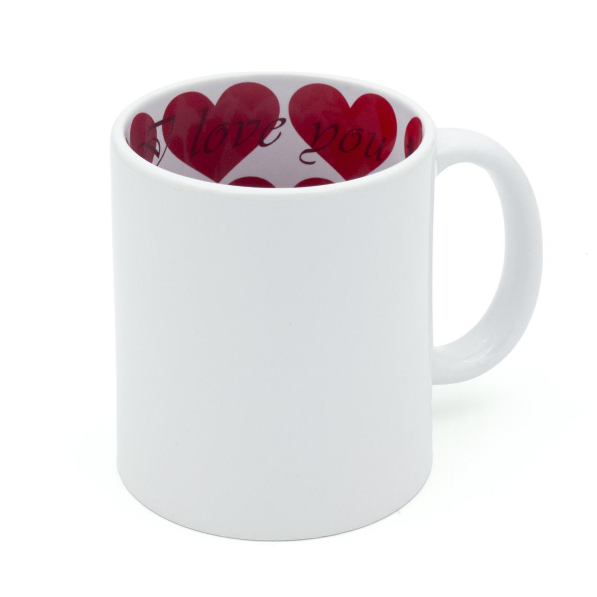 Mug blanc 11oz JE T'AIME  - Lot de 12