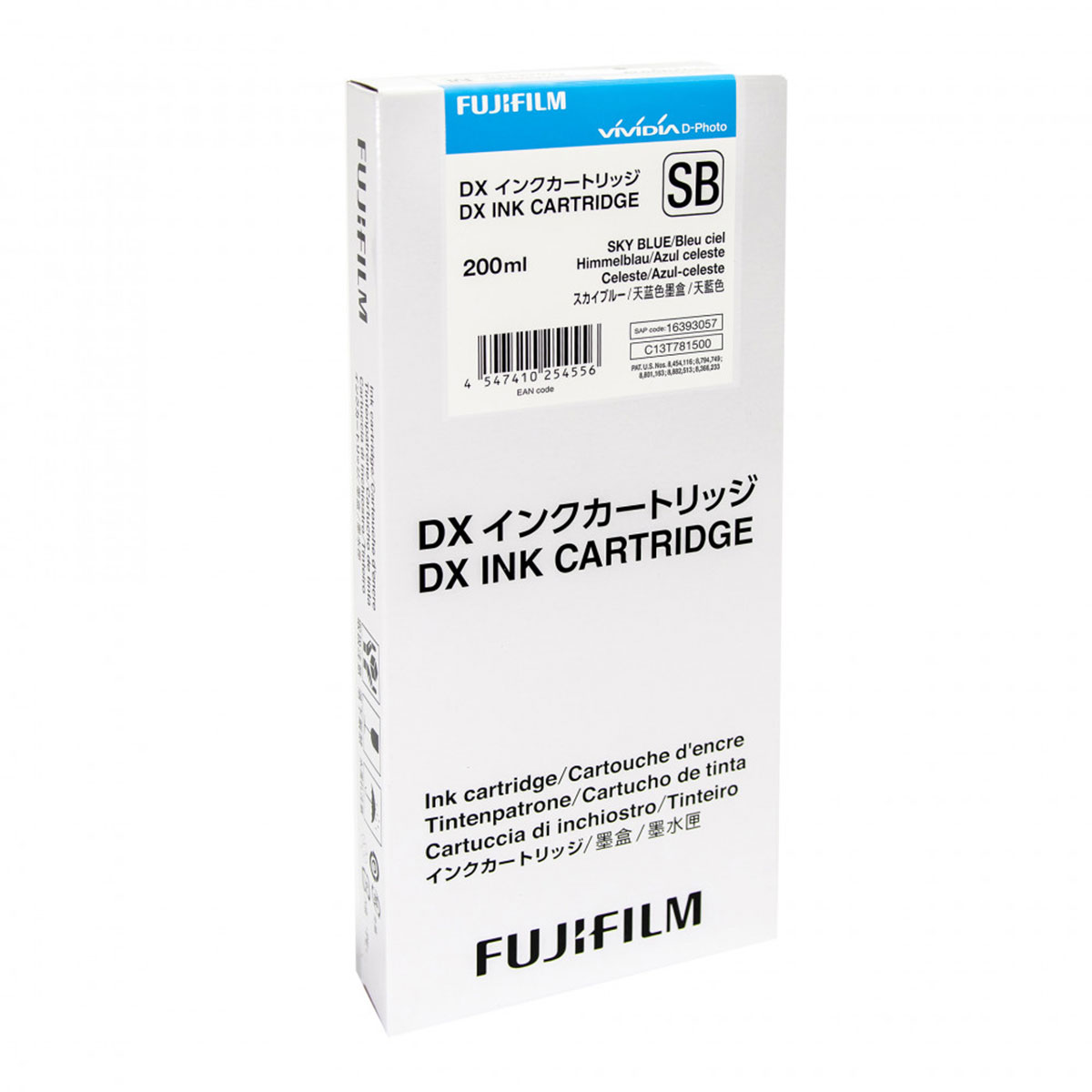 FUJIFILM Encre Bleu Ciel DX100 - 200ml