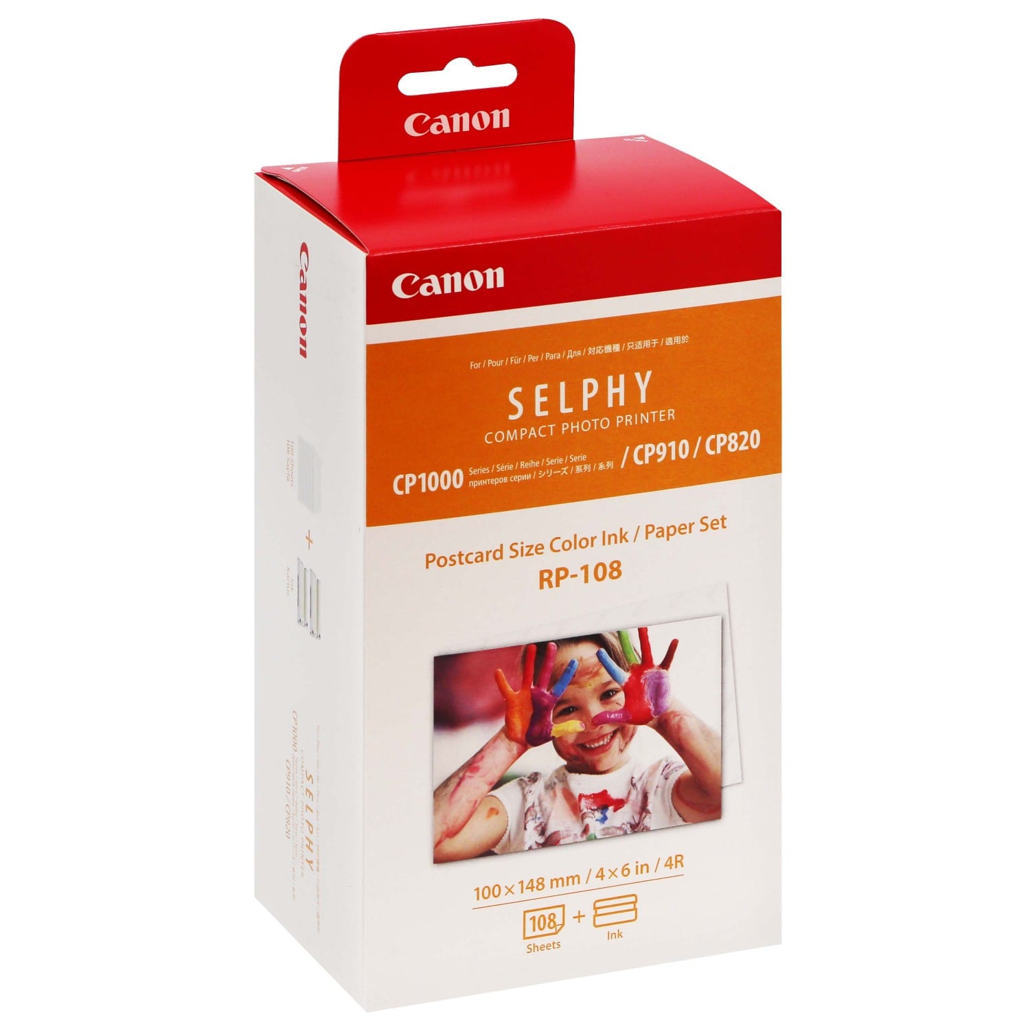 Consommable thermique Kit RP-108 pour Selphy CP - 108 Feuilles 10x15cm