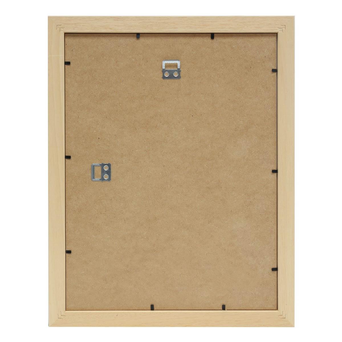 DEKNUDT Cadre bois gris 30x40cm - Lot de 2
