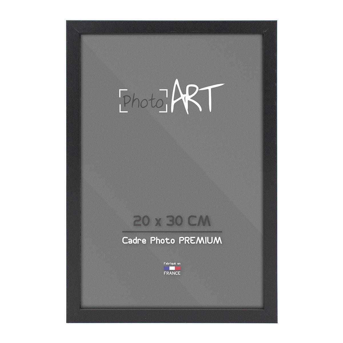 PHOTO ART PREMIUM Tonic Cadre bois 20x30 Noir lot de 4