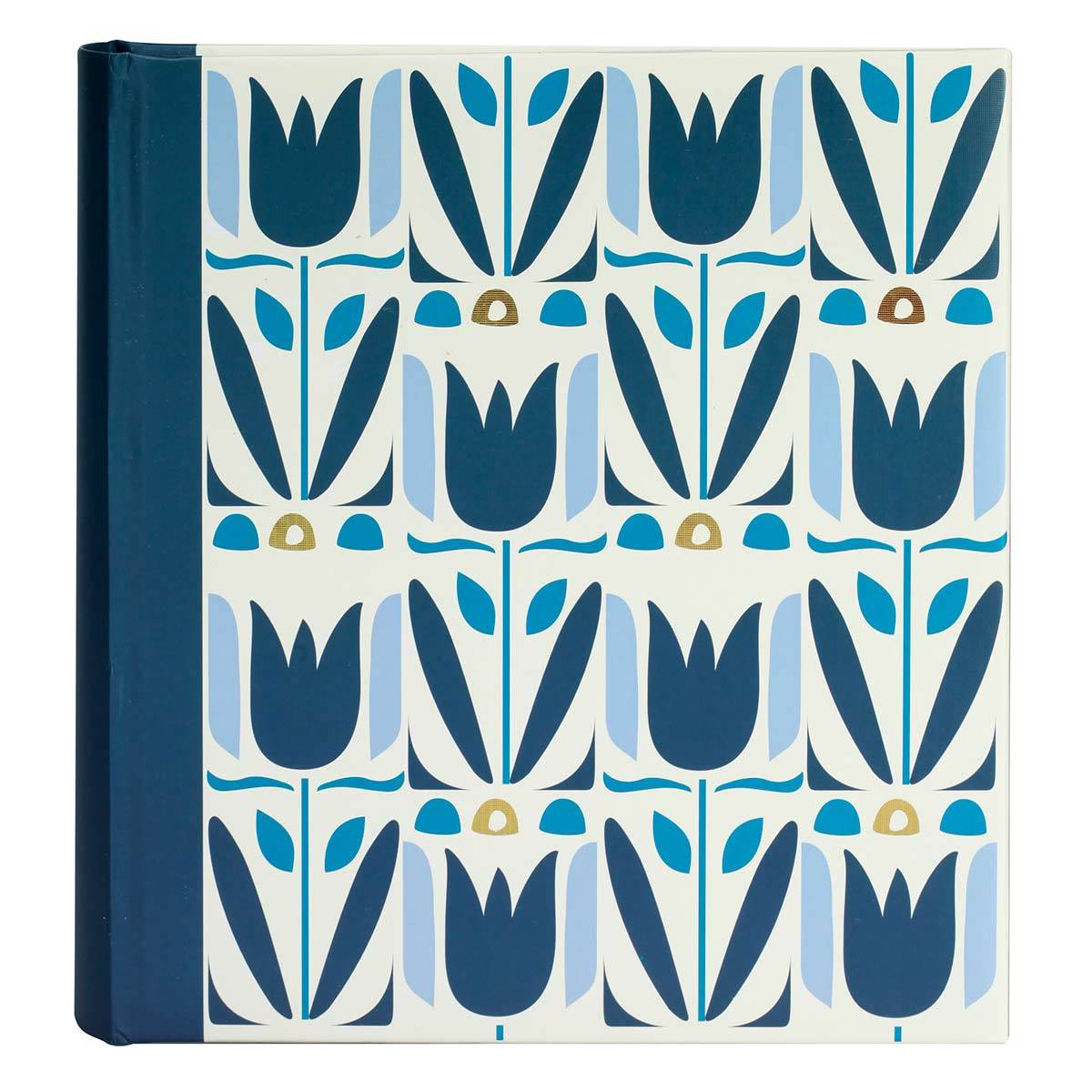 ERICA Album Pochettes Flowers 3 25x22.5cm 200 vues - Bleu - Lot de 2