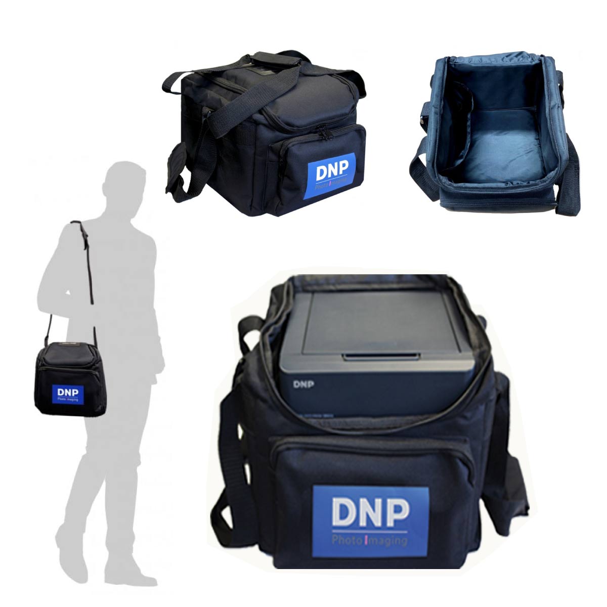 DNP Imprimante Kit QW410 + WCM PLUS + Papier 10x15 + Sac transport